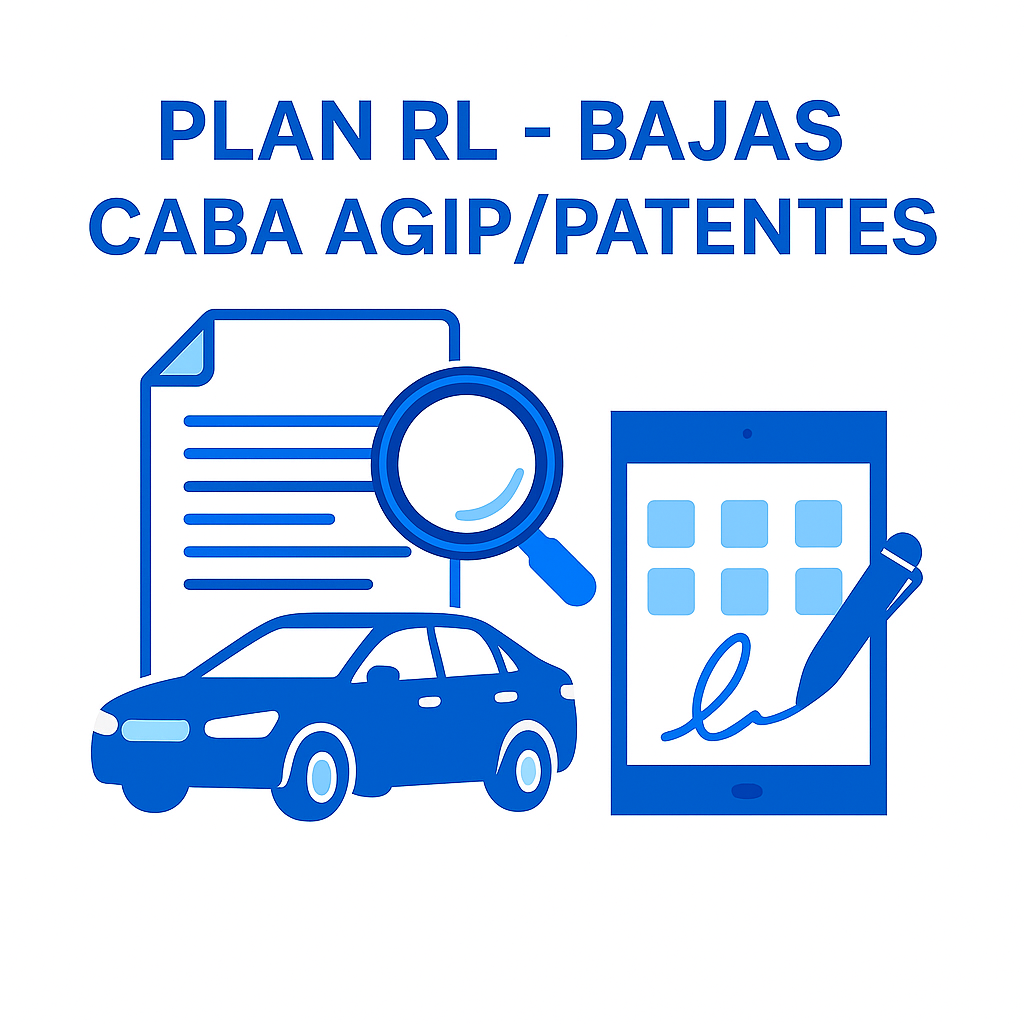 PLAN RL BAJAS CABA AGIP/PATENTES